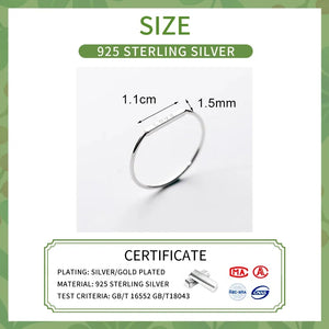 SOFTPIG Real 925 Sterling Silver LOVE Letter Ring For Women Party Cute Fine Jewelry Minimalist Accessories