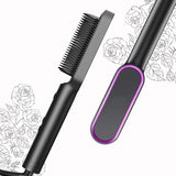 Electric Hair Straightener Brush Professional Fashion Fast Heating Ceramic Hair Straightener